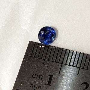 Amazing deep blue kyanite 5-6mm stone